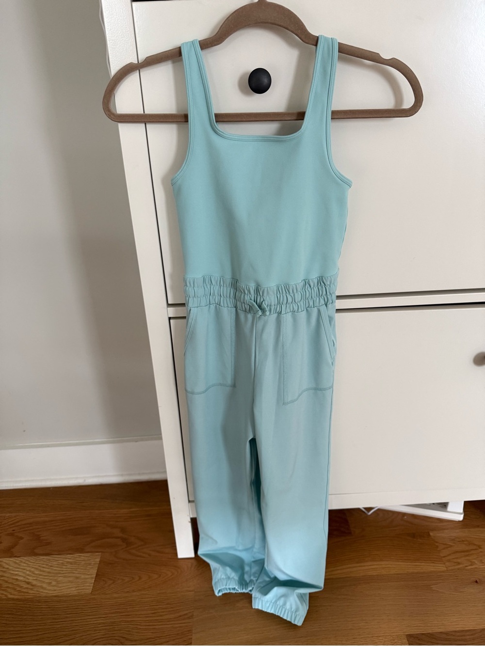 Abercrombie Girl’s Aqua Tank Jumpsuit